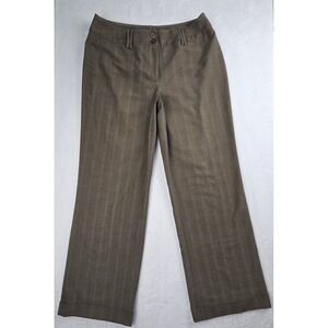Atelier Slacks Women 6 Brown Dress Pants Career Trousers Excellent